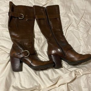 Born Heeled Leather boots